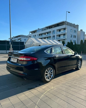 Ford Fusion cena 64000 przebieg: 98995, rok produkcji 2017 z Warszawa małe 379
